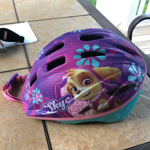 paw patrol girls helmet